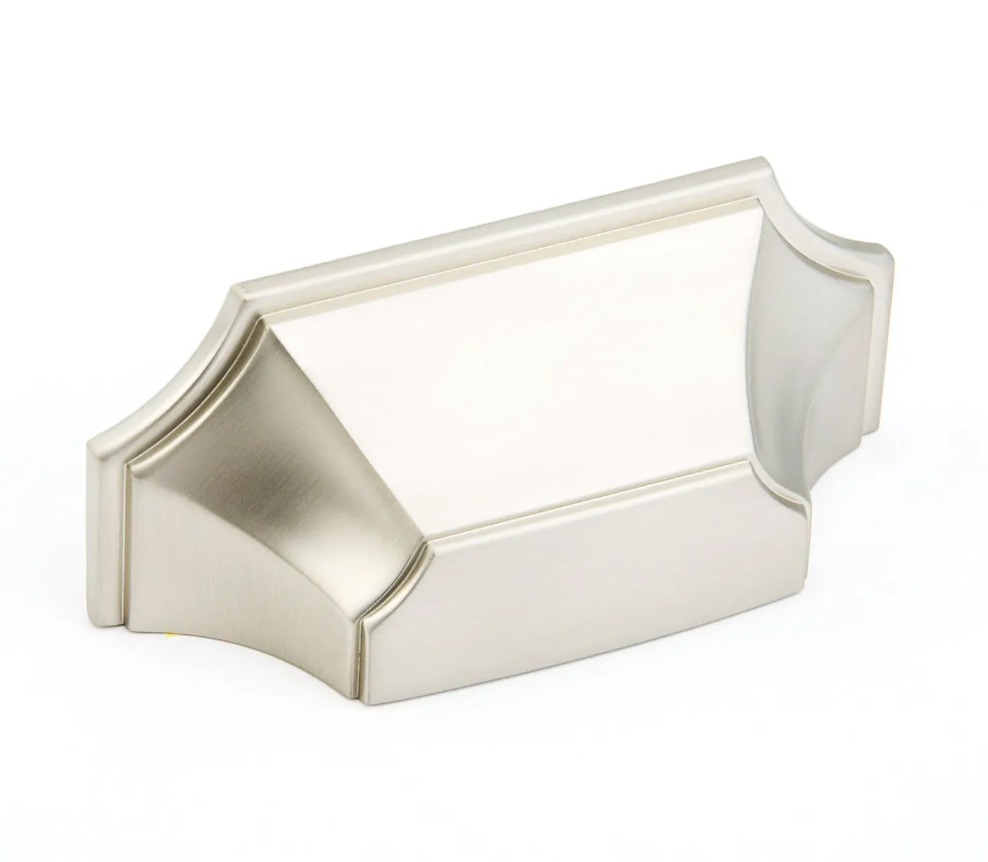 Satin Nickel "Regal" Cabinet Knobs and Drawer Pull